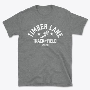 Timber Lane Elementary School Track and Field Basic T-Shirt