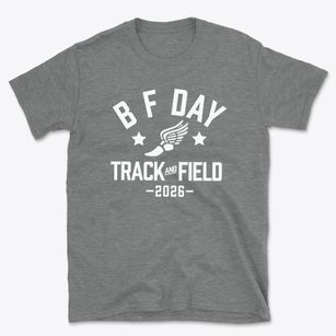 B F Day Elementary School Track and Field Basic T-Shirt