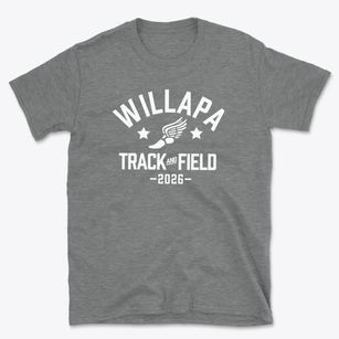 Willapa Community School Track and Field Basic T-Shirt