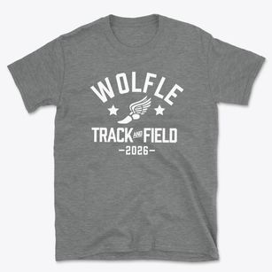 Wolfle Elementary School Track and Field Basic T-Shirt