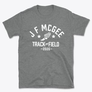 J F Mcgee Elementary School Track and Field Basic T-Shirt