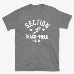 Section School Track and Field Basic T-Shirt