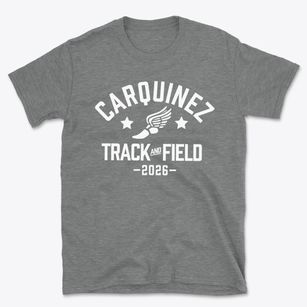 Carquinez Middle School Track and Field Basic T-Shirt