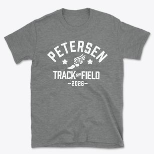 Petersen Sda School Track and Field Basic T-Shirt