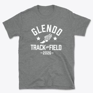 Glendo School Track and Field Basic T-Shirt