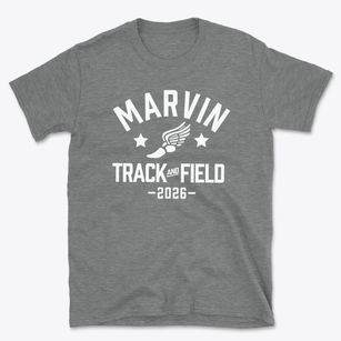 Marvin Elementary School Track and Field Basic T-Shirt
