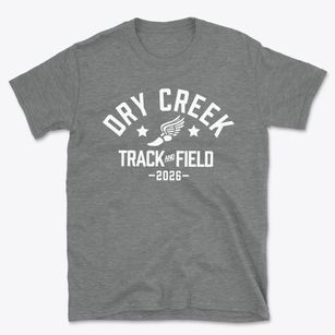 Dry Creek Elementary School Track and Field Basic T-Shirt