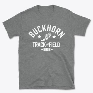 Buckhorn Middle School Track and Field Basic T-Shirt