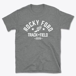 Rocky Ford High School Track and Field Basic T-Shirt