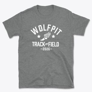 Wolfpit Elementary School Track and Field Basic T-Shirt