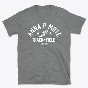 Anna P Mote Elementary School Track and Field Basic T-Shirt