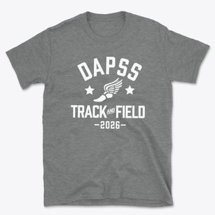 Delaware Academy Of Public Safety & Security Track and Field Basic T-Shirt