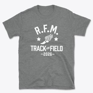 R.f.m. Christian Academy Track and Field Basic T-Shirt