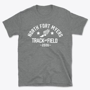 North Fort Myers Academy Track and Field Basic T-Shirt