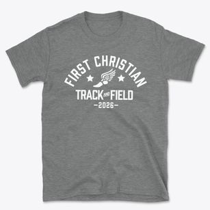 First Christian Track and Field Basic T-Shirt