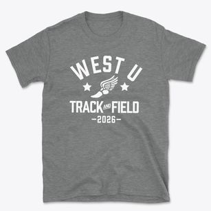 West University High School Track and Field Basic T-Shirt