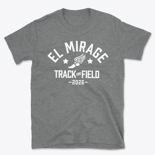 El Mirage Elementary School Track and Field Basic T-Shirt