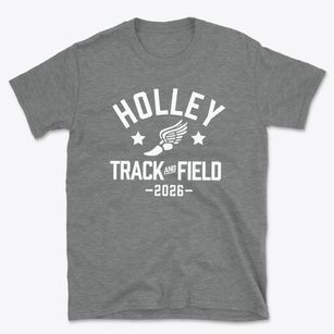 Holley Elementary School Track and Field Basic T-Shirt