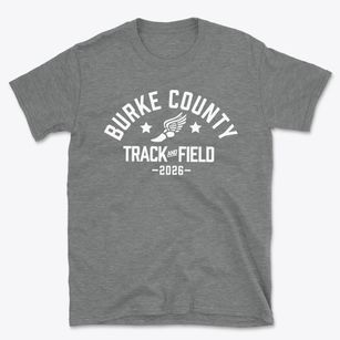 Burke County Middle School Track and Field Basic T-Shirt