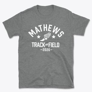 Mathews Elementary School Track and Field Basic T-Shirt