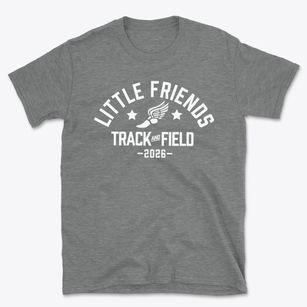 Little Friends Preschool & Kindergarten Track and Field Basic T-Shirt