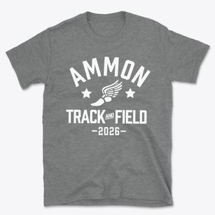 Ammon Elementary School Track and Field Basic T-Shirt