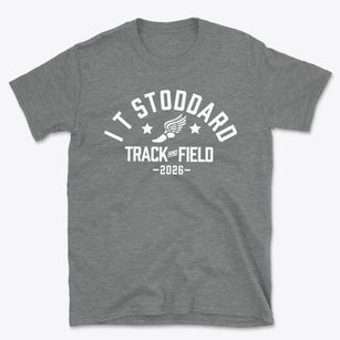 I T Stoddard Elementary School Track and Field Basic T-Shirt