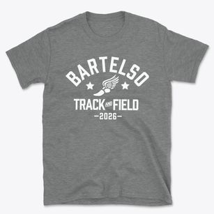 Bartelso Elementary School Track and Field Basic T-Shirt