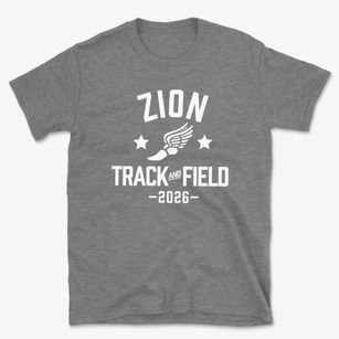 Zion Lutheran School Track and Field Basic T-Shirt