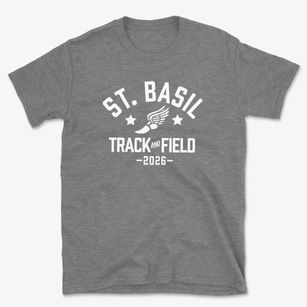 St Basil/visitation Parish Track and Field Basic T-Shirt