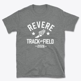 Revere Elementary School Track and Field Basic T-Shirt