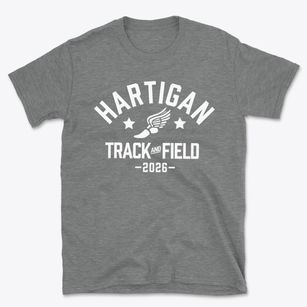 Hartigan Community Arts Specialty School Track and Field Basic T-Shirt