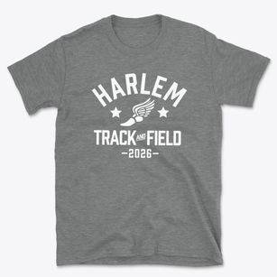Harlem Junior High School Track and Field Basic T-Shirt