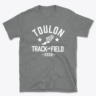 Toulon Elementary School Track and Field Basic T-Shirt