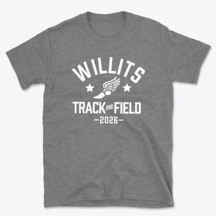 Willits Elementary School Track and Field Basic T-Shirt