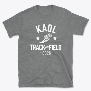 Kaol  Middle School Track and Field Basic T-Shirt