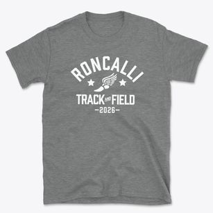 Roncalli High School Track and Field Basic T-Shirt