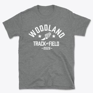 Woodland Elementary School Track and Field Basic T-Shirt