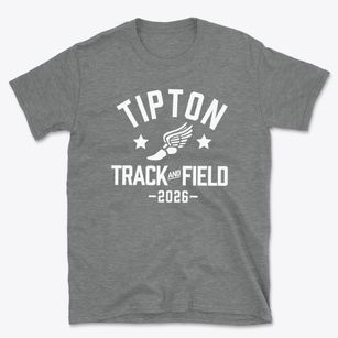 Tipton Senior High School Track and Field Basic T-Shirt