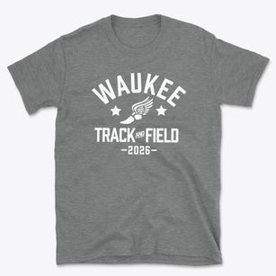 Waukee Middle School Track and Field Basic T-Shirt