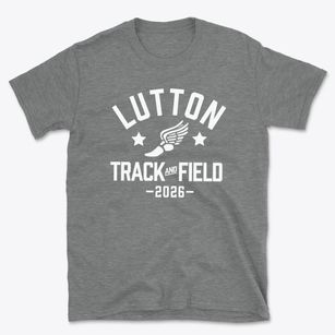 Lutton Elementary School Track and Field Basic T-Shirt