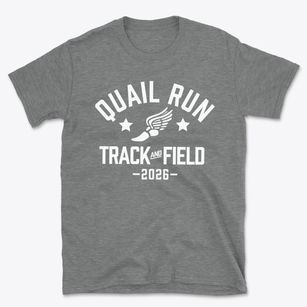 Quail Run Elementary School Track and Field Basic T-Shirt