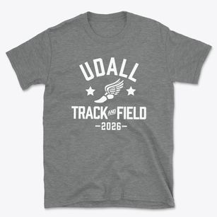 Udall Elementary School Track and Field Basic T-Shirt