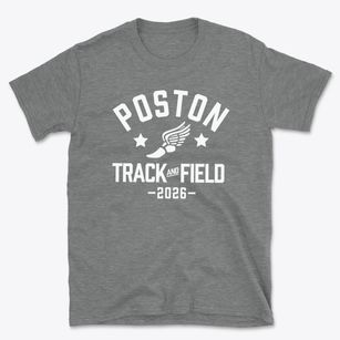 Poston Junior High School Track and Field Basic T-Shirt