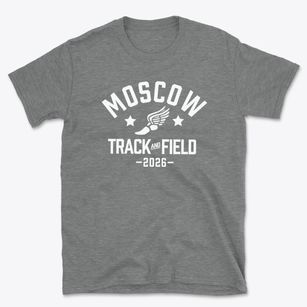 Moscow Elementary School Track and Field Basic T-Shirt