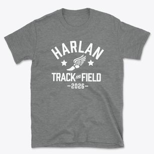 Harlan Middle School Track and Field Basic T-Shirt