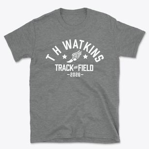 T H Watkins Elementary School Track and Field Basic T-Shirt