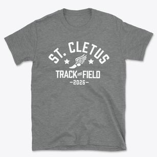 Saint Cletus Elementary School Track and Field Basic T-Shirt