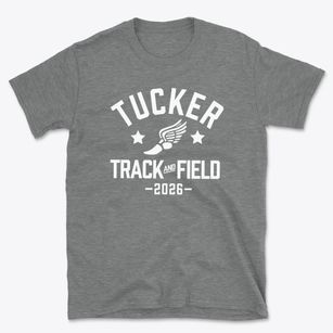 Tucker Memorial Elementary School Track and Field Basic T-Shirt