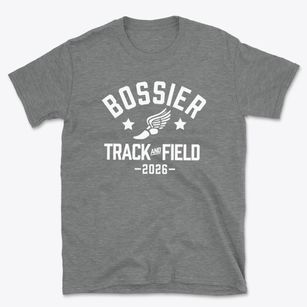 Bossier Elementary School Track and Field Basic T-Shirt